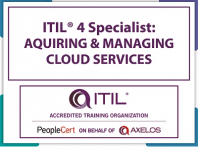 PeopleCert ITIL® 4 Specialist: Acquiring & Managing Cloud Services (AMCS) - Live Online and PeopleCert Exam Bundled Offer.