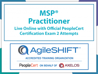 PeopleCert MSP® Practitioner - Live Online and PeopleCert Exam Bundled Offer.