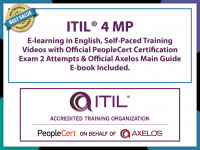 PeopleCert ITIL® 4 Managing Professional - eLearning and PeopleCert Exam Bundled Offer.