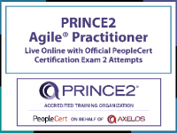 PeopleCert PRINCE2® Agile Practitioner - Live Online and PeopleCert Exam Bundled Offer.