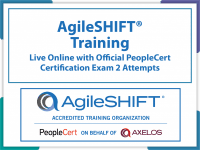 PeopleCert AgileSHIFT® Training - Live Online and PeopleCert Exam Bundled Offer.
