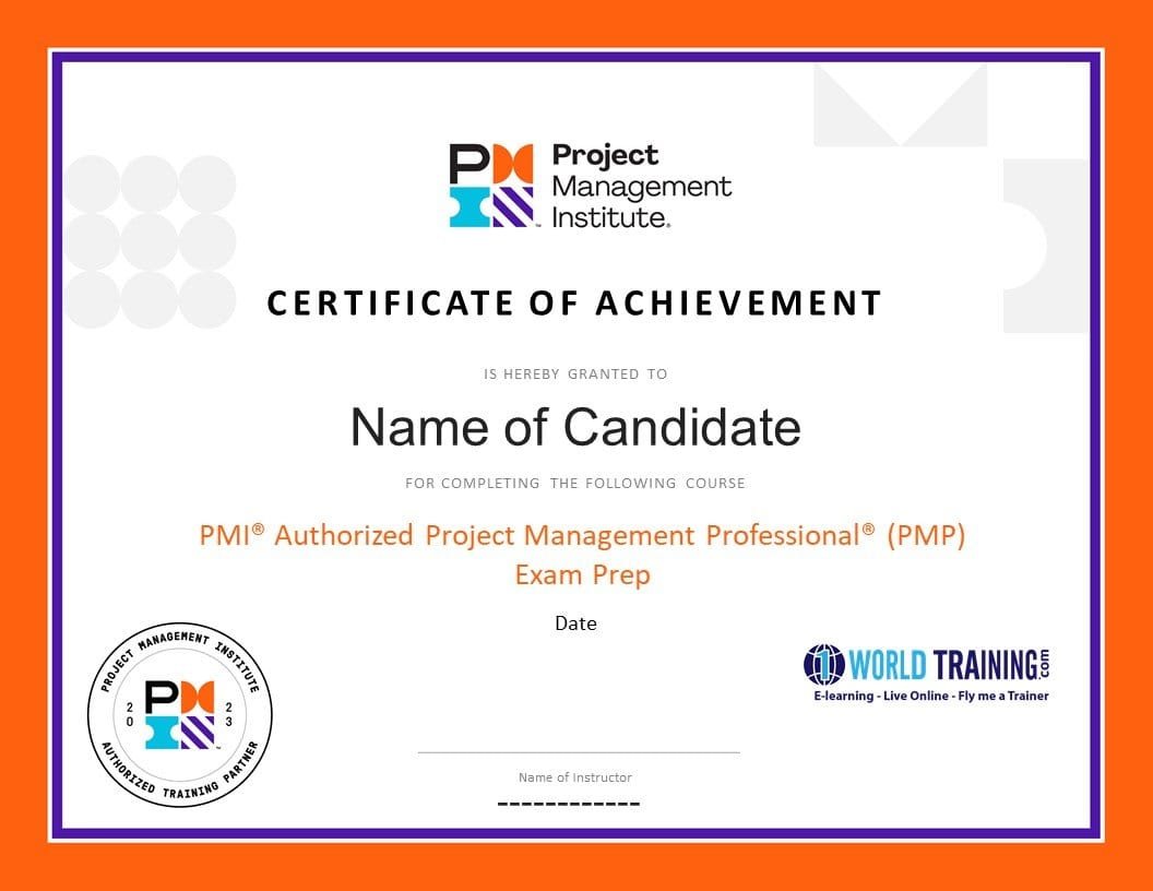 Project Management Professional® (PMP) Certification Training 10 Project Management Professional® PMP