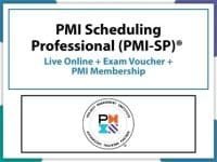 PMI Scheduling Professional (PMI-SP) ® Exam Preparation - Virtual Live Online Training - With PMI-SP® Course Content - Official (PMI-SP)® Exam Voucher & 1st Year PMI® Membership Included.