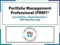 Portfolio Management Professional (PfMP)® Exam Preparation - Virtual Live Online Training - With PfMP® Course Content - Official PfMP® Exam Voucher & 1st Year PMI® Membership Included.