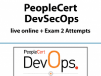 PeopleCert DevSecOps Live Online in English & Official PeopleCert Certification with 2 Attempts Code: DEVSECOPS-L-2