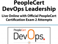 PeopleCert DevOps Leadership (DOL) Live Online Training in English & Official PeopleCert Certification with 2 Attempts Code: DEVOPSLEAD-L-2