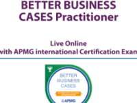 Better Business Cases Practitioner - Live Online in English and APMG International Exam Voucher - Accredited Training course.