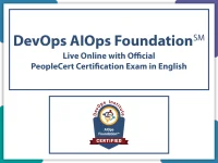 Devops AIOps Foundation℠ – Live Online with Official PeopleCert Certification Exam in English.