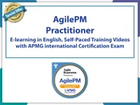 AgilePM Practitioner E-learning Self-Paced Training Videos and APMG International Exam Voucher - Accredited Training course.